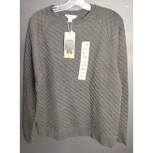 Cloudveil Mens Quilted Sweater Jacket Size Small Outdoor Casual Insulated Layer